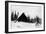 Grand Mesa, Colorado - Alexander Lake Lodge-Lantern Press-Framed Art Print
