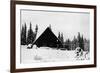 Grand Mesa, Colorado - Alexander Lake Lodge-Lantern Press-Framed Premium Giclee Print