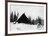 Grand Mesa, Colorado - Alexander Lake Lodge-Lantern Press-Framed Art Print