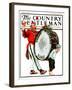 "Grand Military Band," Country Gentleman Cover, June 23, 1923-Angus MacDonall-Framed Giclee Print