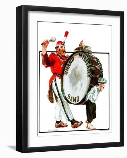 "Grand Military Band,"June 23, 1923-Angus MacDonall-Framed Giclee Print