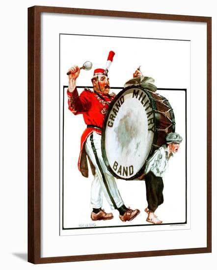 "Grand Military Band,"June 23, 1923-Angus MacDonall-Framed Giclee Print