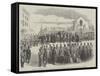 Grand Military Funeral of Colonel Swales, at the Royal Garrison Chapel, Portsmouth-null-Framed Stretched Canvas