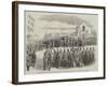 Grand Military Funeral of Colonel Swales, at the Royal Garrison Chapel, Portsmouth-null-Framed Giclee Print