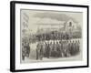 Grand Military Funeral of Colonel Swales, at the Royal Garrison Chapel, Portsmouth-null-Framed Giclee Print