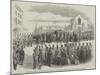 Grand Military Funeral of Colonel Swales, at the Royal Garrison Chapel, Portsmouth-null-Mounted Giclee Print