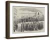 Grand Military Funeral of Colonel Swales, at the Royal Garrison Chapel, Portsmouth-null-Framed Giclee Print