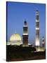 Grand Mosque, Al-Ghubrah, Muscat, Oman-Walter Bibikow-Stretched Canvas