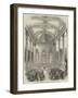 Grand Musical Performance in the Theatre of Trinity College, Dublin-null-Framed Giclee Print