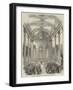 Grand Musical Performance in the Theatre of Trinity College, Dublin-null-Framed Giclee Print