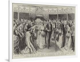 Grand Naval Ball Given by the Duke of Edinburgh in the Opera House-Godefroy Durand-Framed Giclee Print