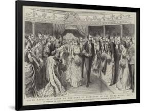 Grand Naval Ball Given by the Duke of Edinburgh in the Opera House-Godefroy Durand-Framed Giclee Print