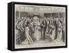 Grand Naval Ball Given by the Duke of Edinburgh in the Opera House-Godefroy Durand-Framed Stretched Canvas