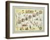 Grand New Method of Writing Music-Robert Seymour-Framed Giclee Print