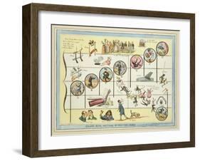 Grand New Method of Writing Music-Robert Seymour-Framed Giclee Print