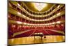 "Grand Old Lady of Broad Street," a 1857 built Opera stage with Grand Piano at the Opera Company...-null-Mounted Photographic Print