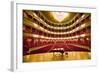 "Grand Old Lady of Broad Street," a 1857 built Opera stage with Grand Piano at the Opera Company...-null-Framed Photographic Print