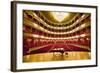 "Grand Old Lady of Broad Street," a 1857 built Opera stage with Grand Piano at the Opera Company...-null-Framed Photographic Print