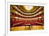 "Grand Old Lady of Broad Street," a 1857 built Opera stage with Grand Piano at the Opera Company...-null-Framed Photographic Print