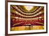 "Grand Old Lady of Broad Street," a 1857 built Opera stage with Grand Piano at the Opera Company...-null-Framed Photographic Print