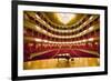 "Grand Old Lady of Broad Street," a 1857 built Opera stage with Grand Piano at the Opera Company...-null-Framed Photographic Print