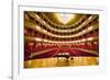 "Grand Old Lady of Broad Street," a 1857 built Opera stage with Grand Piano at the Opera Company...-null-Framed Photographic Print