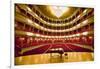 "Grand Old Lady of Broad Street," a 1857 built Opera stage with Grand Piano at the Opera Company...-null-Framed Photographic Print