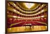 "Grand Old Lady of Broad Street," a 1857 built Opera stage with Grand Piano at the Opera Company...-null-Framed Photographic Print