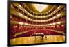 "Grand Old Lady of Broad Street," a 1857 built Opera stage with Grand Piano at the Opera Company...-null-Framed Photographic Print