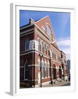 Grand Ole Opry at Ryman Auditorium-Barry Winiker-Framed Premium Photographic Print