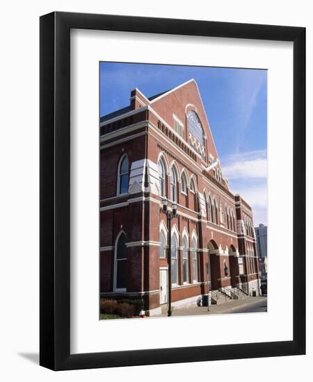 Grand Ole Opry at Ryman Auditorium-Barry Winiker-Framed Photographic Print