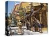 Grand Palace, Bangkok, Thailand, Southeast Asia-Charcrit Boonsom-Stretched Canvas