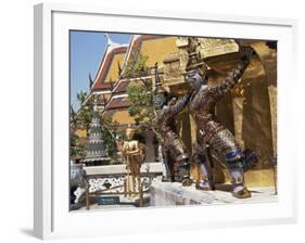 Grand Palace, Bangkok, Thailand, Southeast Asia-Charcrit Boonsom-Framed Photographic Print