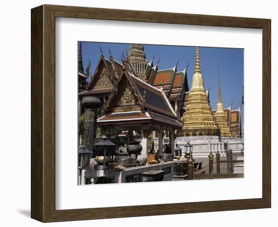 Grand Palace, Bangkok, Thailand, Southeast Asia-Charcrit Boonsom-Framed Photographic Print