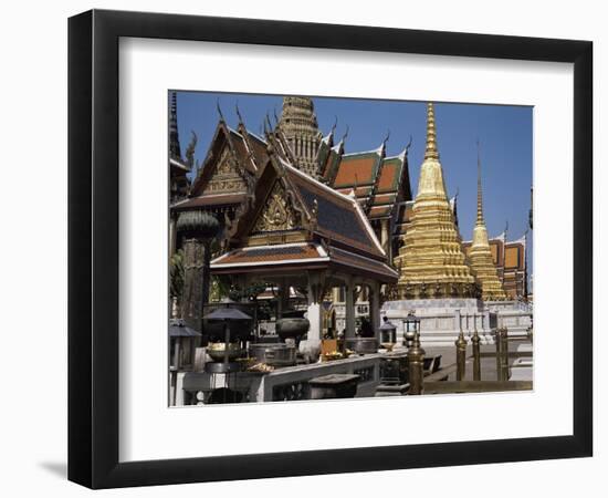 Grand Palace, Bangkok, Thailand, Southeast Asia-Charcrit Boonsom-Framed Photographic Print