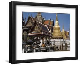 Grand Palace, Bangkok, Thailand, Southeast Asia-Charcrit Boonsom-Framed Photographic Print