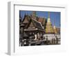 Grand Palace, Bangkok, Thailand, Southeast Asia-Charcrit Boonsom-Framed Photographic Print