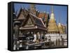 Grand Palace, Bangkok, Thailand, Southeast Asia-Charcrit Boonsom-Framed Stretched Canvas