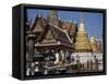 Grand Palace, Bangkok, Thailand, Southeast Asia-Charcrit Boonsom-Framed Stretched Canvas