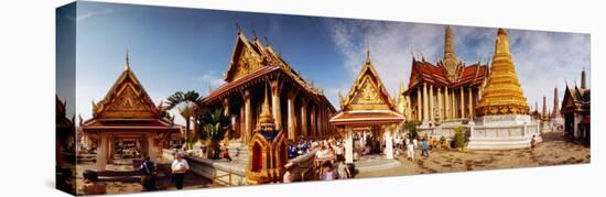 Grand Palace, Bangkok, Thailand-null-Stretched Canvas