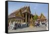 Grand Palace Complex, Bangkok, Thailand, Southeast Asia, Asia-Frank Fell-Framed Stretched Canvas