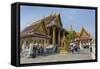 Grand Palace Complex, Bangkok, Thailand, Southeast Asia, Asia-Frank Fell-Framed Stretched Canvas