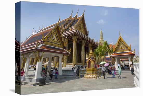 Grand Palace Complex, Bangkok, Thailand, Southeast Asia, Asia-Frank Fell-Stretched Canvas