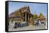 Grand Palace Complex, Bangkok, Thailand, Southeast Asia, Asia-Frank Fell-Framed Stretched Canvas