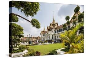 Grand Palace Complex, the Chari Maha Prasat Hall-Massimo Borchi-Stretched Canvas