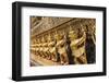Grand Palace Complex, Wat Phra Kaew Temple (Temple of the Emerald Buddha), Decorations with Garuda-Massimo Borchi-Framed Photographic Print