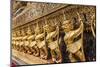 Grand Palace Complex, Wat Phra Kaew Temple (Temple of the Emerald Buddha), Decorations with Garuda-Massimo Borchi-Mounted Photographic Print