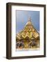 Grand Palace Complex, Wat Phra Kaew Temple (Temple of the Emerald Buddha), Demon Guardians and a Go-Massimo Borchi-Framed Photographic Print