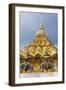 Grand Palace Complex, Wat Phra Kaew Temple (Temple of the Emerald Buddha), Demon Guardians and a Go-Massimo Borchi-Framed Photographic Print