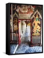 Grand Palace in Bangkok, Thailand-Terry Eggers-Framed Stretched Canvas